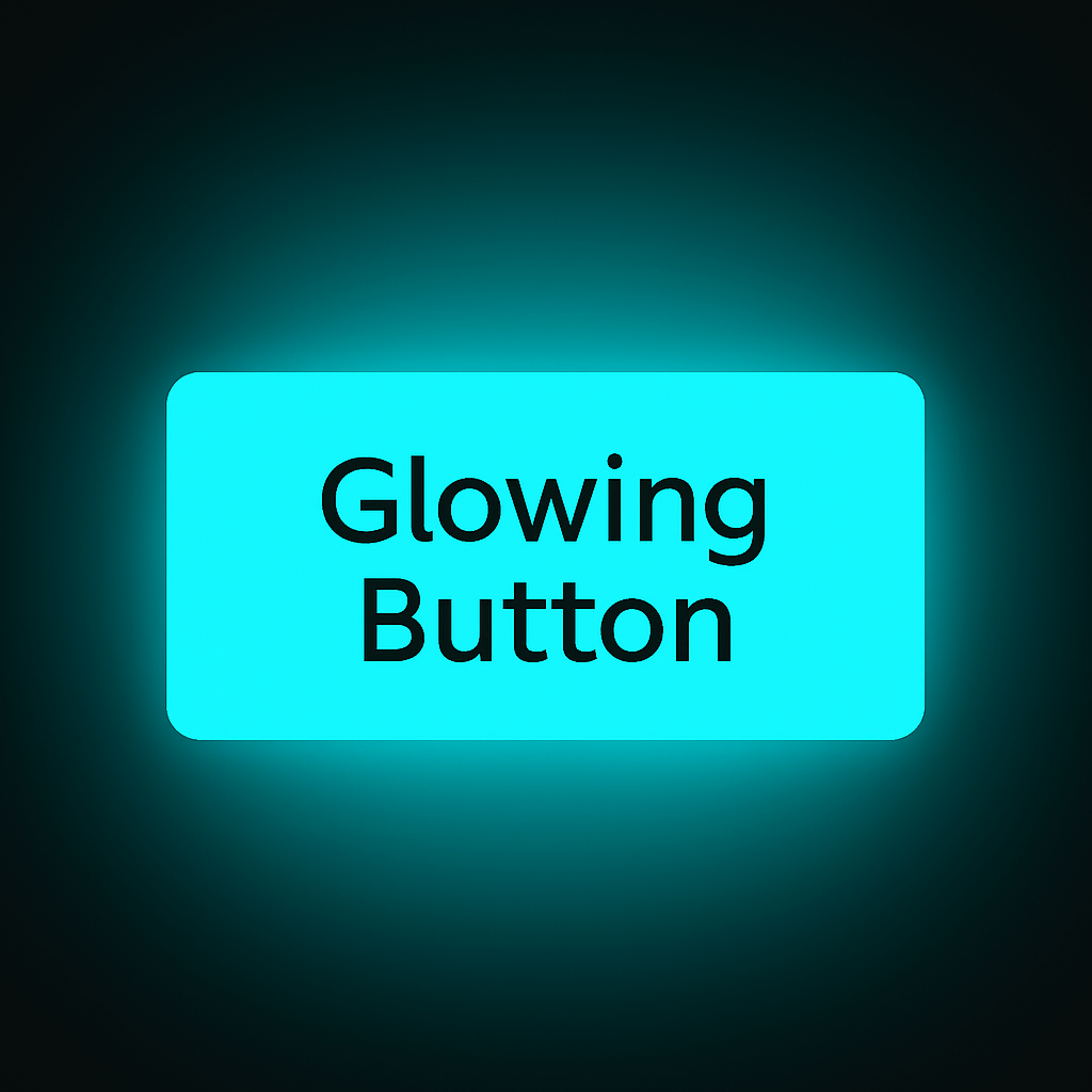 CSS Glowing Button with box-shadow
